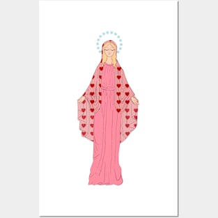 Virgin Mary Posters and Art